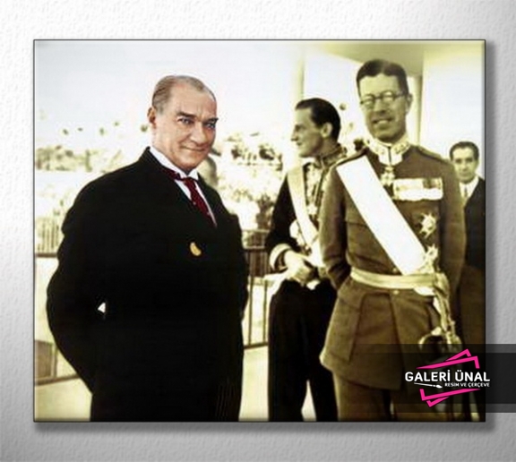 Atatürk ve İsveç Veliahtı Gustav Adolf