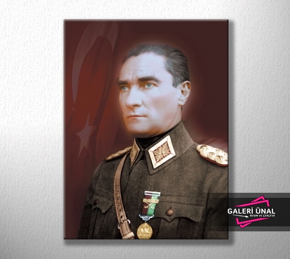 Üniformalı Atatürk Portre