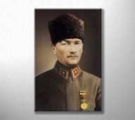 Kalpaklı Atatürk Portre